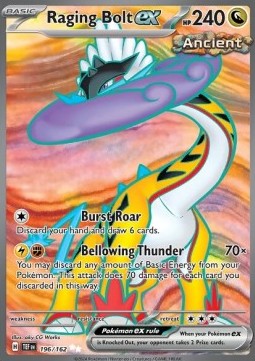 Raging Bolt ex [Temporal Forces] (TEF-196)