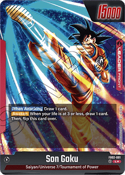 Son Goku // Son Goku [Fusion World] (FB02-001) [V2 · Alternate Art]