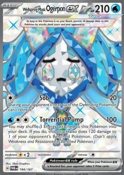 Wellspring Mask Ogerpon ex [Twilight Masquerade] (TWM-194)