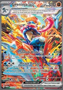 Greninja ex [Twilight Masquerade] (TWM-214)