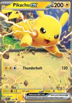 Pikachu ex [SV Black Star Promos] (SVP-106)