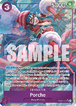 Porche (OP07-072) [OP07 · V2 · Alternate Art]