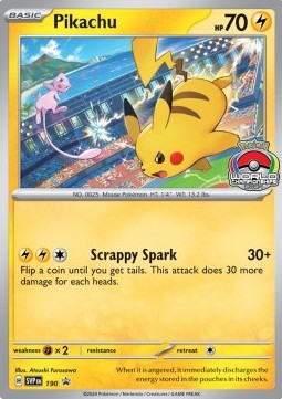 Pikachu [SV Black Star Promos] (SVP-190) [V3 · Promo]