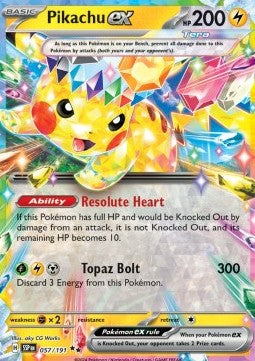 Pikachu ex [Surging Sparks] (SSP-057)