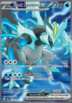 Black Kyurem ex [Surging Sparks] (SSP-218)