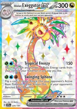 Alolan Exeggutor ex [Surging Sparks] (SSP-225)