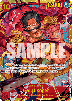 Gol.D.Roger (OP09-118) [OP09 · V1 · Secret Rare]