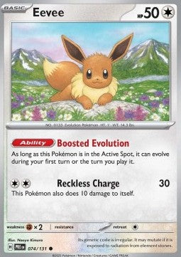 Eevee [Prismatic Evolutions] (PRE-074)