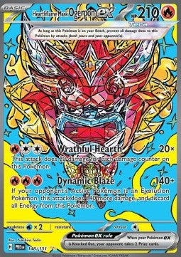 Hearthflame Mask Ogerpon ex [Prismatic Evolutions] (PRE-148)