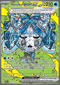 Wellspring Mask Ogerpon ex [Prismatic Evolutions] (PRE-152)