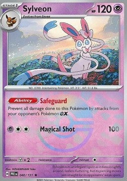 Sylveon [Prismatic Evolutions: Additionals] (xPRE-040) [V1 · Rare]