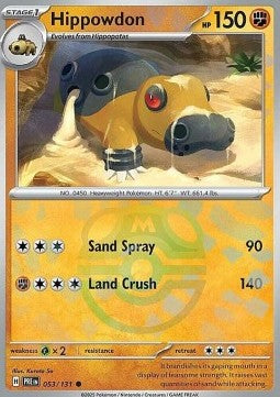 Hippowdon [Prismatic Evolutions: Additionals] (xPRE-053) [V2 · Common]