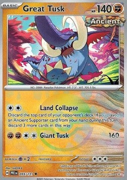 Great Tusk [Prismatic Evolutions: Additionals] (xPRE-055)