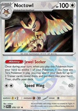 Noctowl [Prismatic Evolutions: Additionals] (xPRE 078)