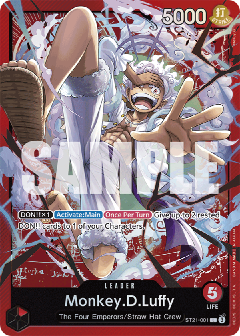 Monkey.D.Luffy (ST21-001) [ST-21 · V1 · Leader]