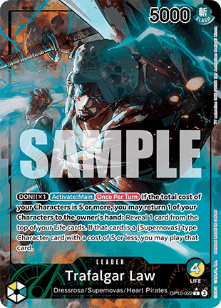 Trafalgar Law (OP10-022) [OP10 · V2 · Alternate Art]