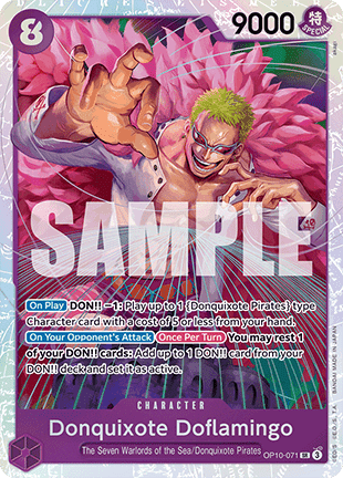 Donquixote Doflamingo (OP10-071) [OP10 · V1 · Super Rare]