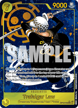 Trafalgar Law (OP10-119) [OP10 · V2 · Alternate Art]