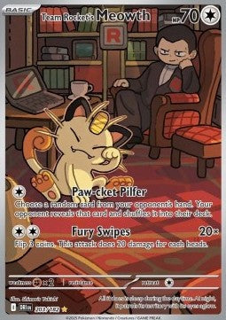 Team Rocket's Meowth [Destined Rivals] (DRI-203)