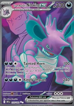 Team Rocket's Nidoking ex [Destined Rivals] (DRI-216)