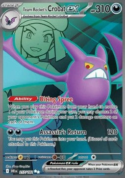 Team Rocket's Crobat ex [Destined Rivals] (DRI-217)