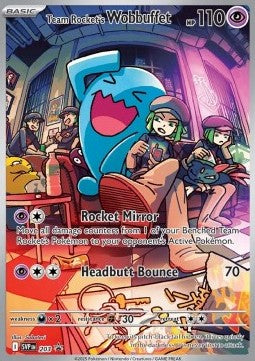 Team Rocket's Wobbuffet [SV Black Star Promos] (SVP-203) [V1 · Promo]
