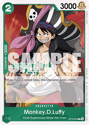 Monkey.D.Luffy (ST16-005) [UP · V1 · Common]