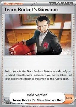 Team Rocket's Giovanni [Destined Rivals: Additionals] (xDRI-174)