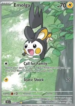 Emolga [Black Bolt] (BLK-112)