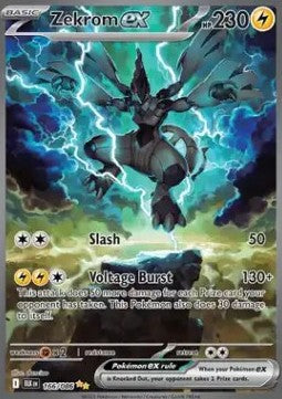 Zekrom ex [Black Bolt] (BLK-166)