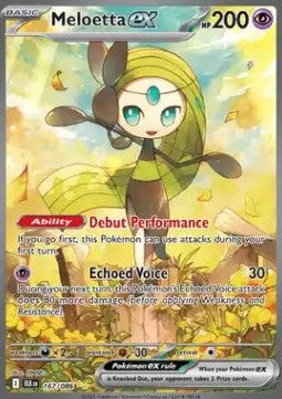 Meloetta ex [Black Bolt] (BLK-167)