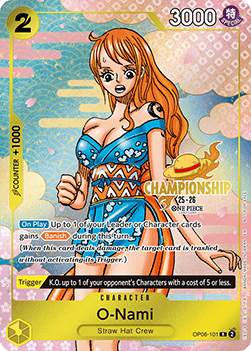 O-Nami (OP06-101) [UP · V4 · Rare]