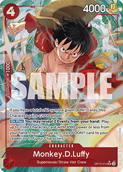 Monkey.D.Luffy (OP12-015) [OP12 · V2 · Alternate Art]