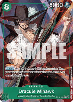 Dracule Mihawk (OP12-030) [V2 · Alternate Art]