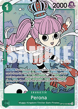 Perona (OP12-034) [OP12 · V1 · Super Rare]