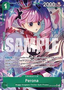 Perona (OP12-034) [OP12 · V2 · Alternate Art]