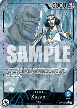 Kuzan (OP12-040) [OP12 · V2 · Alternate Art]