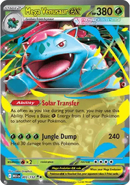 Mega Venusaur ex [Mega Evolution] (MEG-003)