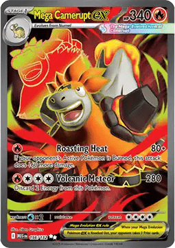 Mega Camerupt ex [Mega Evolution] (MEG-156)