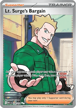 Lt. Surge's Bargain [Mega Evolution] (MEG-170)