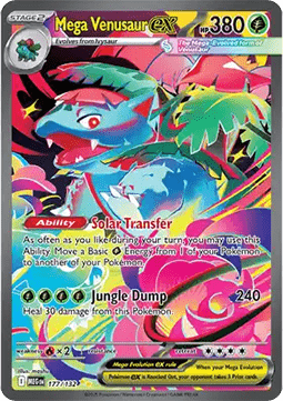 Mega Venusaur ex [Mega Evolution] (MEG-177)