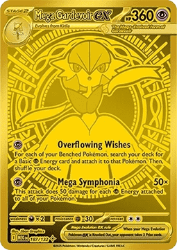 Mega Gardevoir ex [Mega Evolution] (MEG-187)