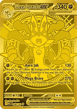 Mega Lucario ex [Mega Evolution] (MEG-188)
