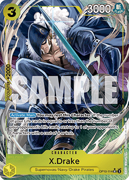 X.Drake (OP10-114) [PRB02 · V3 · Alternate Art]