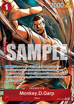 Monkey.D.Garp (OP13-016) [V2 · Alternate Art]
