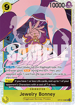 Jewelry Bonney (OP13-108) [V1 · Super Rare]