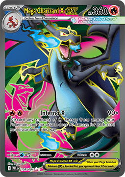 Mega Charizard X ex [Phantasmal Flames] (PFL-109)