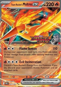 Team Rocket's Moltres ex [Destined Rivals: Additionals] (xDRI-031)