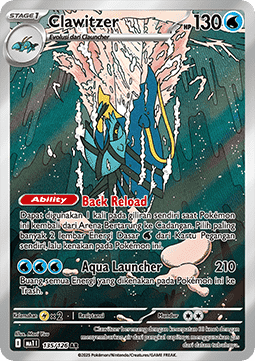 Clawitzer [Mega Evolution ID/TH] (MA 135)