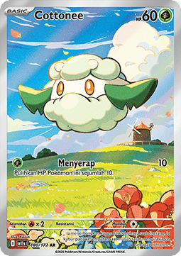 Cottonee [Black & White ID/TH] (SV11s 180)